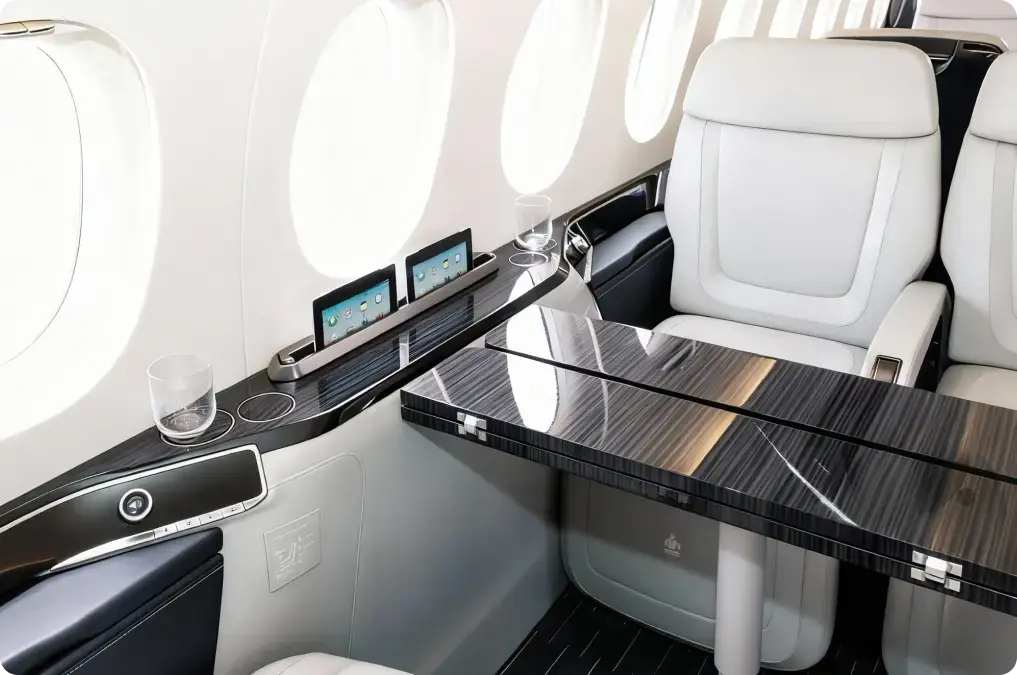jet interior