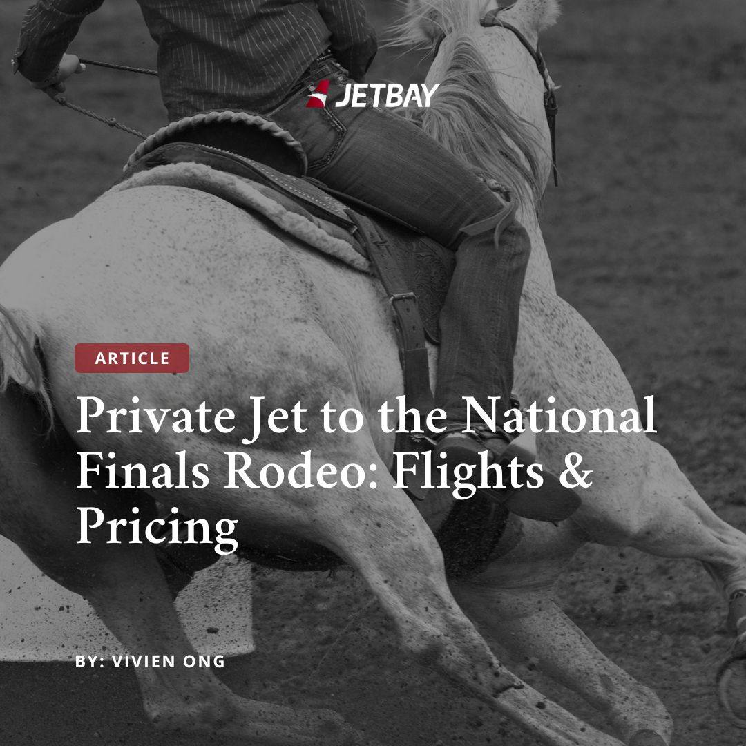 Private Jet to National Finals Rodeo (NFR) — Las Vegas 2025