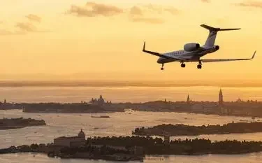 Venice Film Festival 2026 Private Jet Charter Private jet at Venice Marco Polo Airport for Venice Film Festival travel