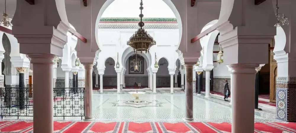 Beach resort and clear coastal waters in Fes on a private jet charter itinerary