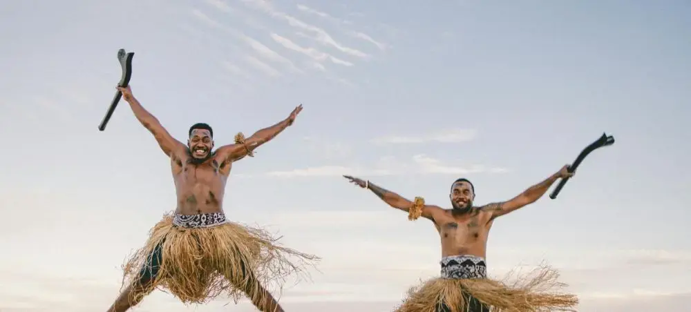 Beach resort and clear coastal waters in Nadi on a private jet charter itinerary