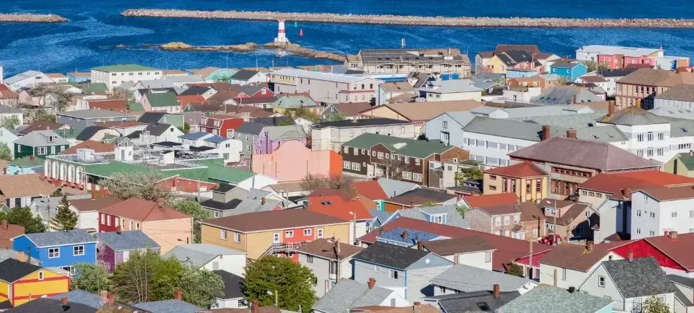 Beach resort and clear coastal waters in Saint Pierre City on a private jet charter itinerary