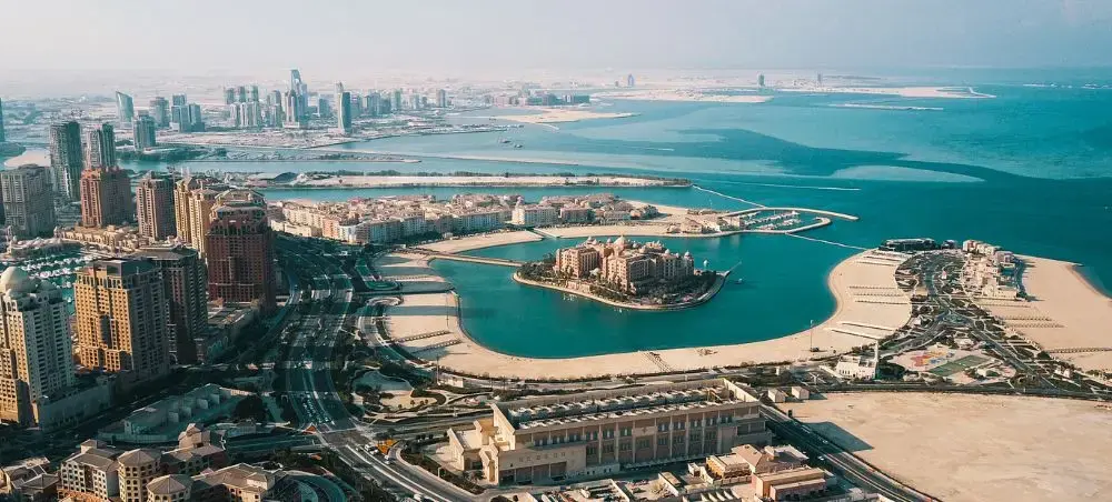 Cultural and natural attractions in Doha featured on a private jet charter itinerary