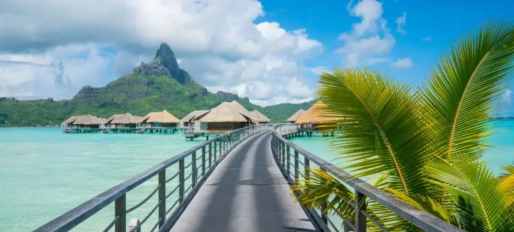Cultural and natural attractions in French Polynesia featured on a private jet charter itinerary