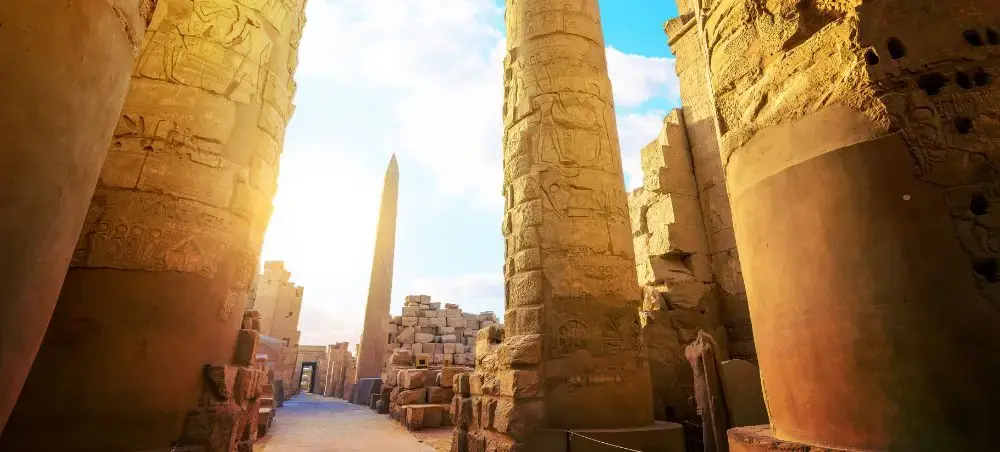 Cultural and natural attractions in Luxor featured on a private jet charter itinerary