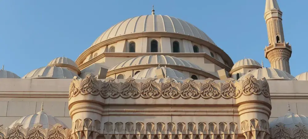 Cultural and natural attractions in Sharjah featured on a private jet charter itinerary