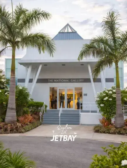 George Town international airport runway and private jet FBO terminal handling charter arrivals