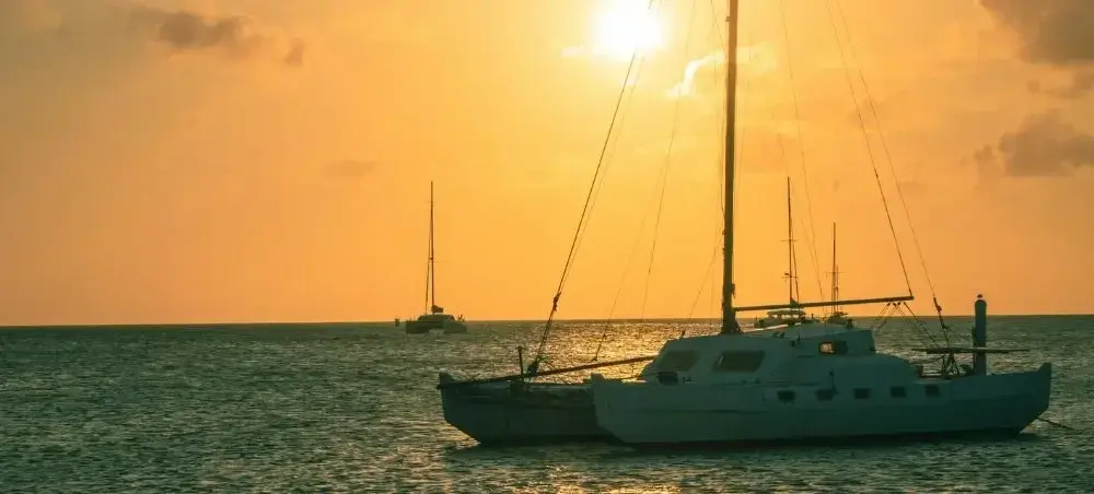 Historic city centre and heritage landmarks of Aruba visited by private jet charter guests