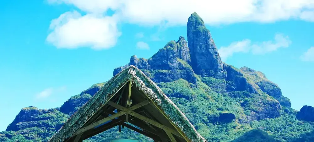 Historic city centre and heritage landmarks of Bora Bora visited by private jet charter guests