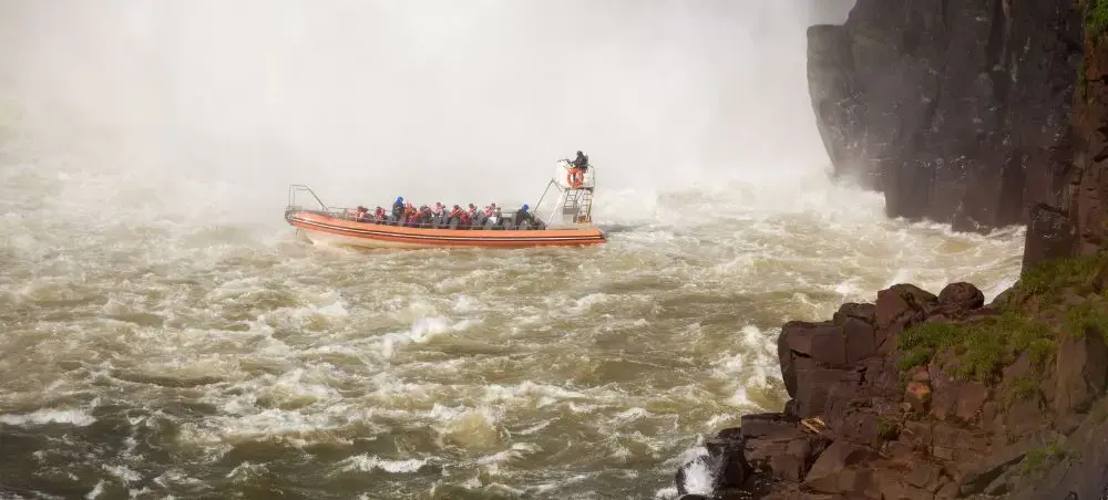 Historic city centre and heritage landmarks of Iguazu Falls visited by private jet charter guests