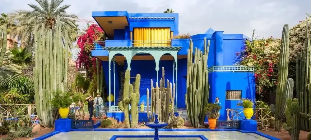 Historic city centre and heritage landmarks of Marrakech visited by private jet charter guests
