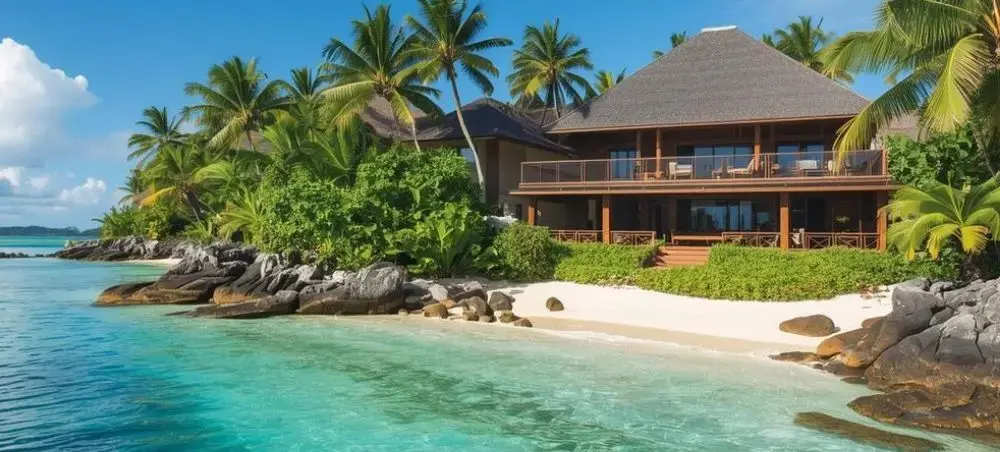 Historic city centre and heritage landmarks of Savusavu visited by private jet charter guests