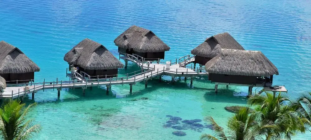 Local cuisine and dining scene in Bora Bora popular with private jet charter passengers