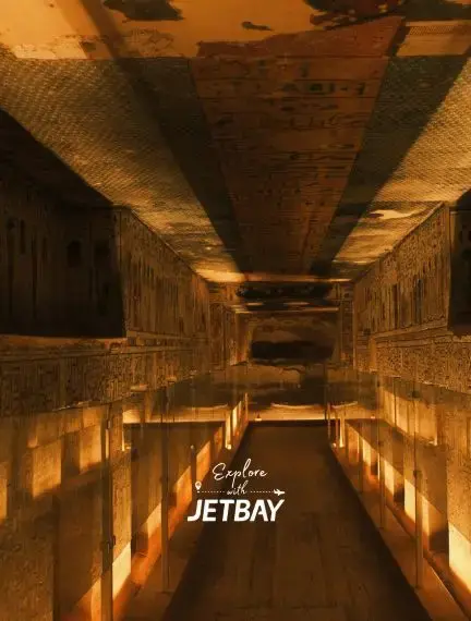 Private jet FBO lounge and arrival terminal at Luxor for charter passengers and crew