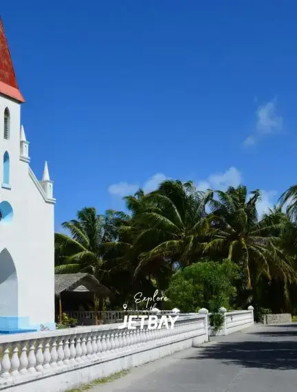 Rangiroa international airport runway and private jet FBO terminal handling charter arrivals