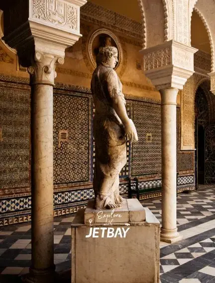 Seville international airport runway and private jet FBO terminal handling charter arrivals