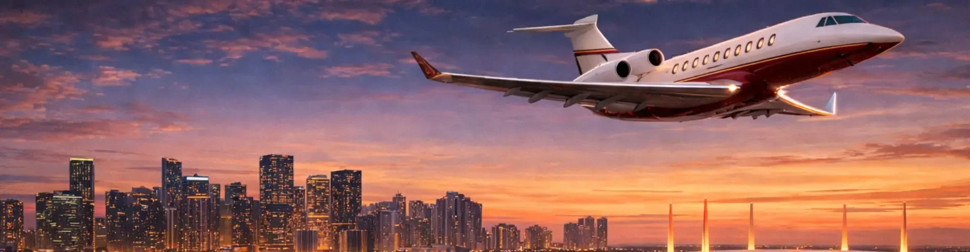 Private Jet to the Miami Grand Prix (2026) Private private jet cabin with panoramic windows during a miami grand prix 2026 charter
