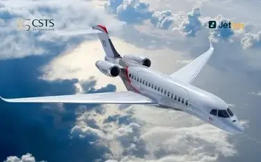 Private jet cabin with panoramic windows during a world cup 2026 official hospitality charter