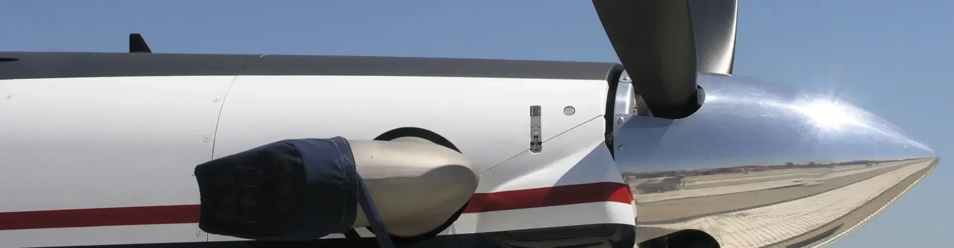 Turboprop aircraft propeller engine detail regional private jet charter flights uk