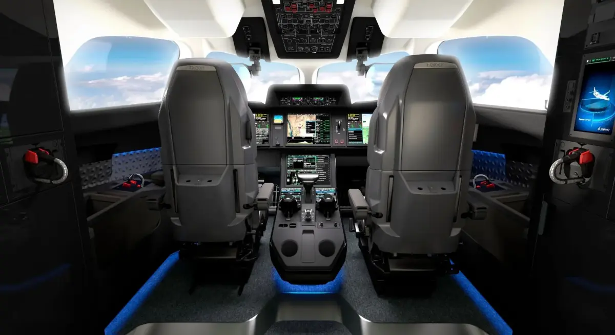 Dassault falcon 10x jet cabin and interior arrangement during a private charter flight