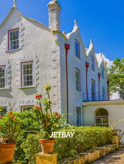 St. Nicholas Abbey historic plantation house in Barbados