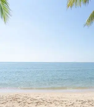 Calm beach and turquoise water near Holetown on the west coast of Barbados