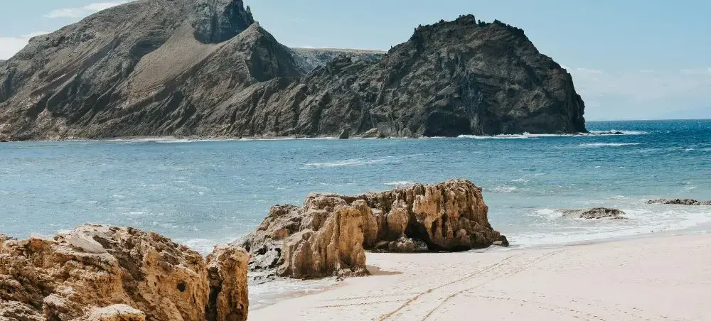 Santo Domingo beach and Caribbean coastline