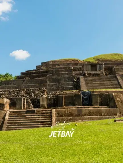 Tazumal archaeological site near Santa Ana in western El Salvador