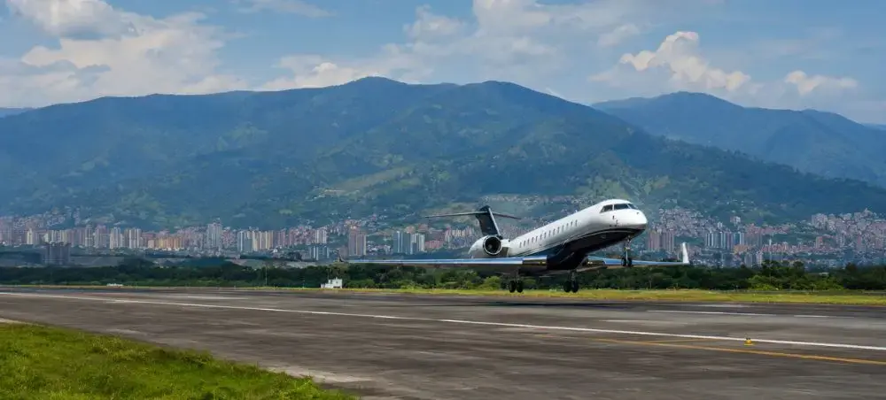 Private jet depature for travel to Tegucigalpa, Honduras