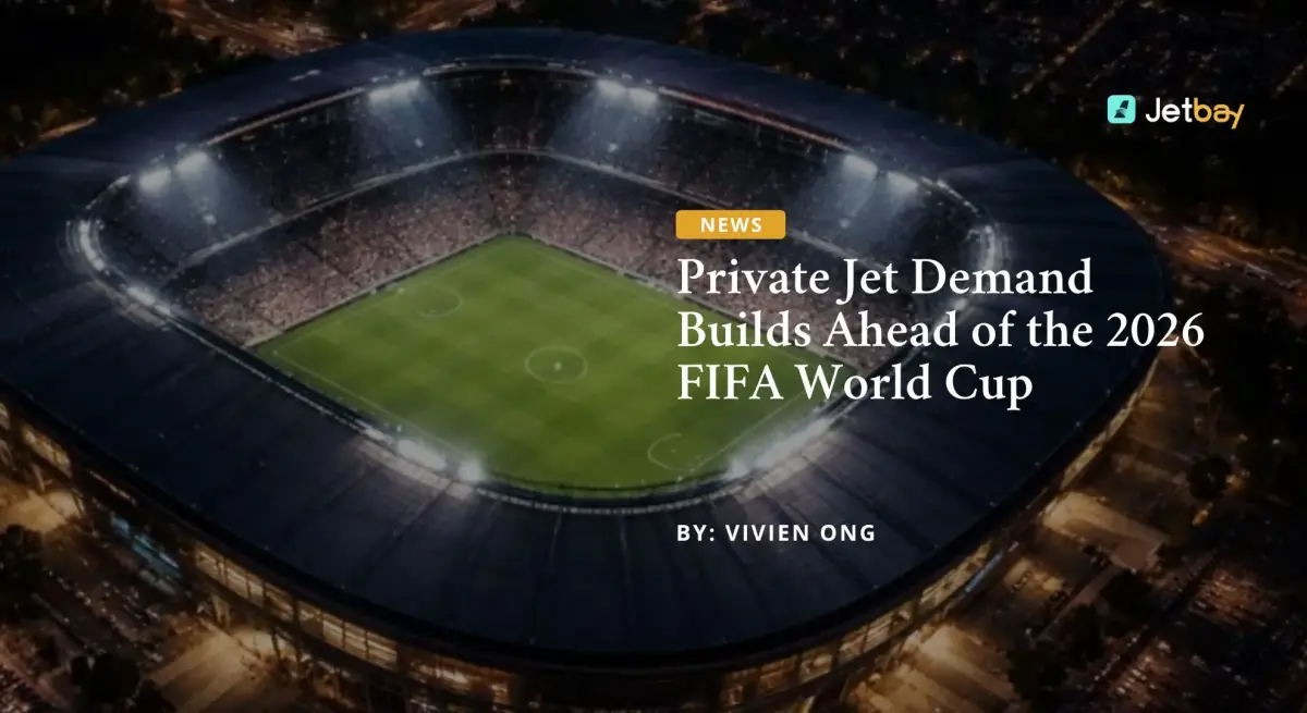 FIFA World Cup stadium private jet