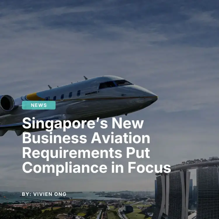 singapore skyline for private jet travelers