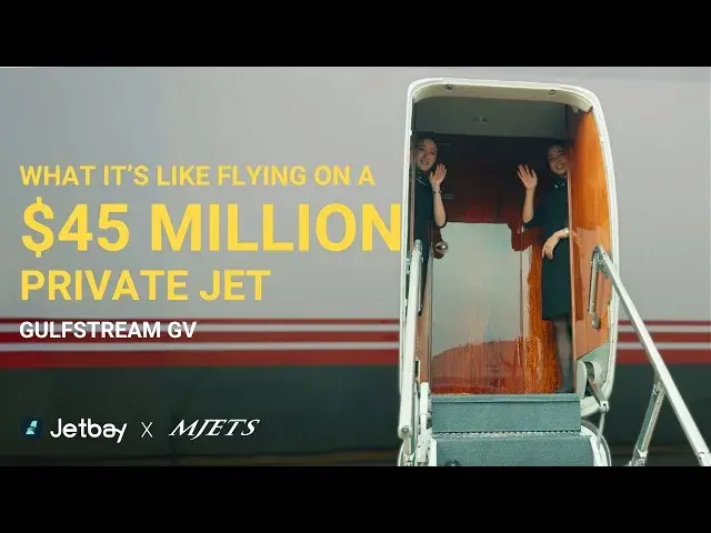 What’s it like to fly on a $45 million Gulfstream GV private jet?