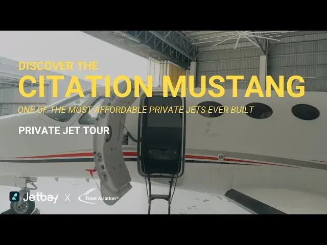 A Private Jet for $2 Million? | Cessna Citation Mustang Tour 🛩️