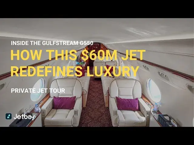 Flying in a $60M Gulfstream G550